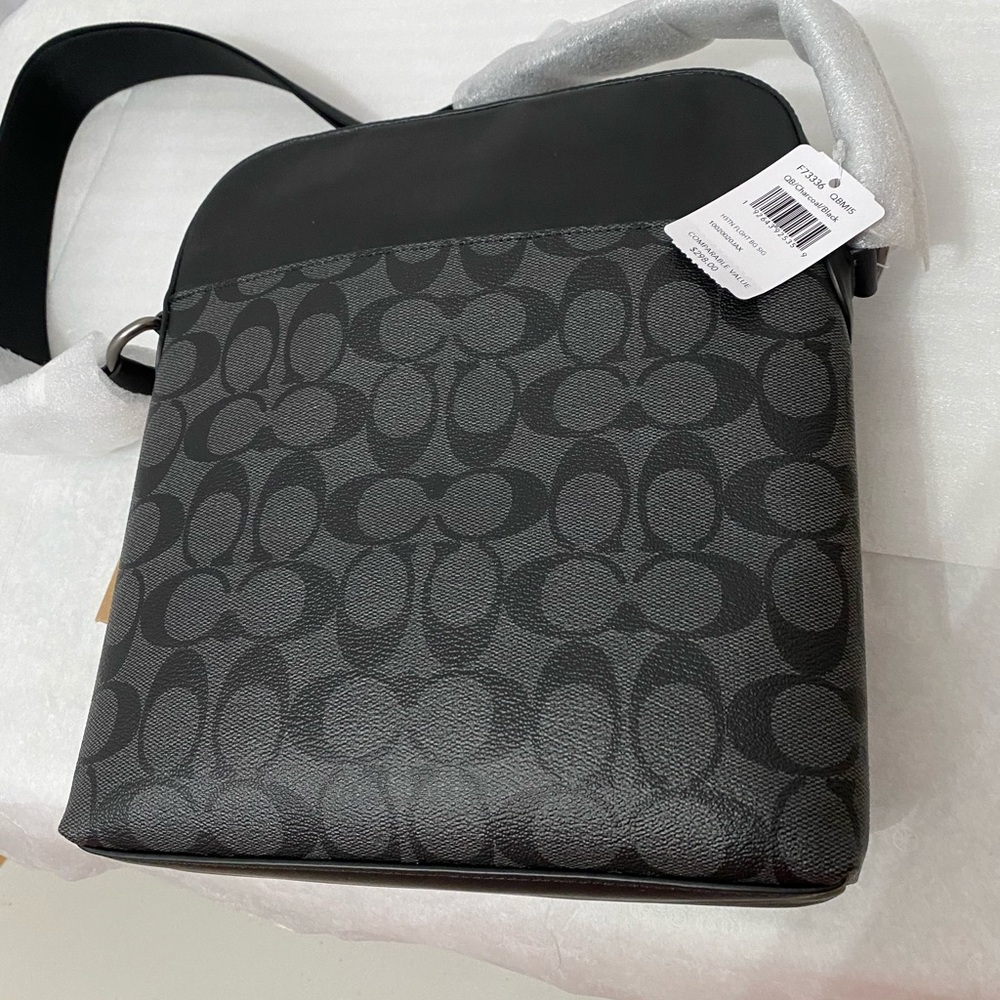 ✅NEW🆕Coach Men Houston Flight Bag/crossbody bag/messenger bag🆕 - Picture 2 of 11